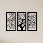 3 Piece Big Tree Metal Wall Art1