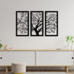 3 Piece Big Tree Metal Wall Art4