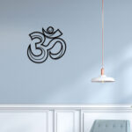 3D Om Metal Wall Art3