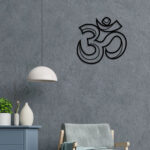 3D Om Metal Wall Art4