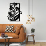 Amaryllis Flower Metal Wall Art1