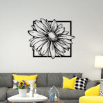 Amazing Sunflower Metal Wall Art