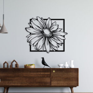 Amazing Sunflower Metal Wall Art1