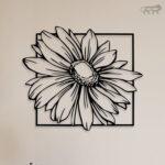 Amazing Sunflower Metal Wall Art3