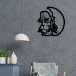 Angry Hanuman Metal Wall Art4