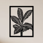 Attractive Plant Metal Wall Art1