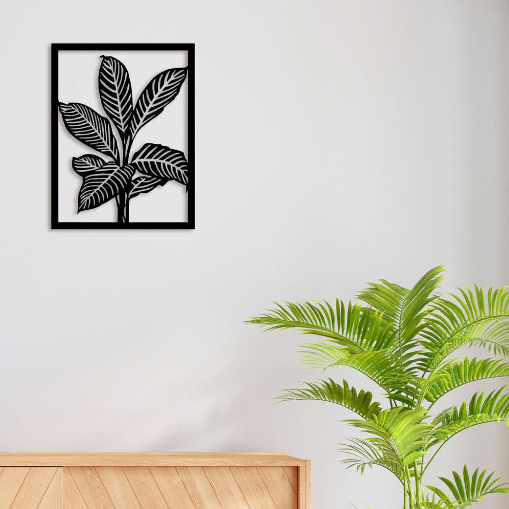 Attractive Plant Metal Wall Art3