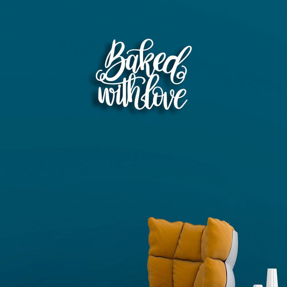 Baked With Love Metal Wall Art5