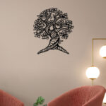 Beautiful Tree Metal wall art5