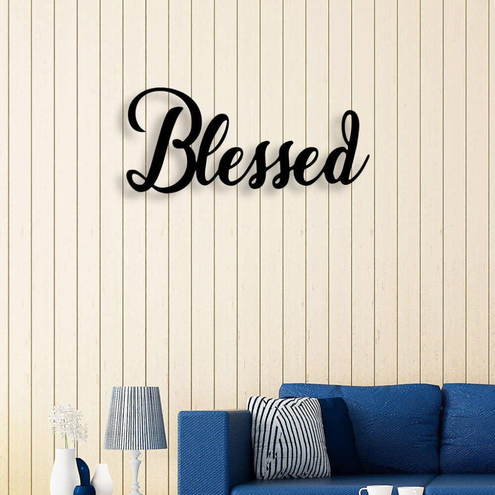 Blessed Metal Wall Art2