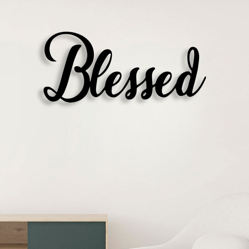 Blessed Metal Wall Art3