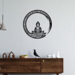 Buddha Worship Style Metal Wall Art3