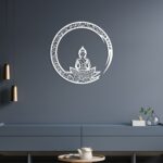 Buddha Worship Style Metal Wall Art6