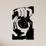 Camera Man Metal Wall Art1