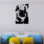 Camera Man Metal Wall Art2