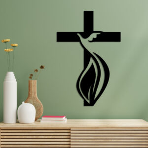 Christian Cross Metal Wall Art4