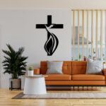 Christian Cross Metal Wall Art7