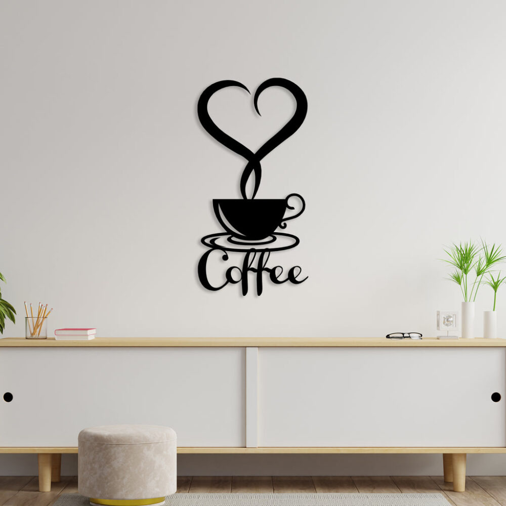 Coffee With Love Metal Wall Art5