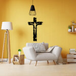 Crucifix Metal Wall Art2