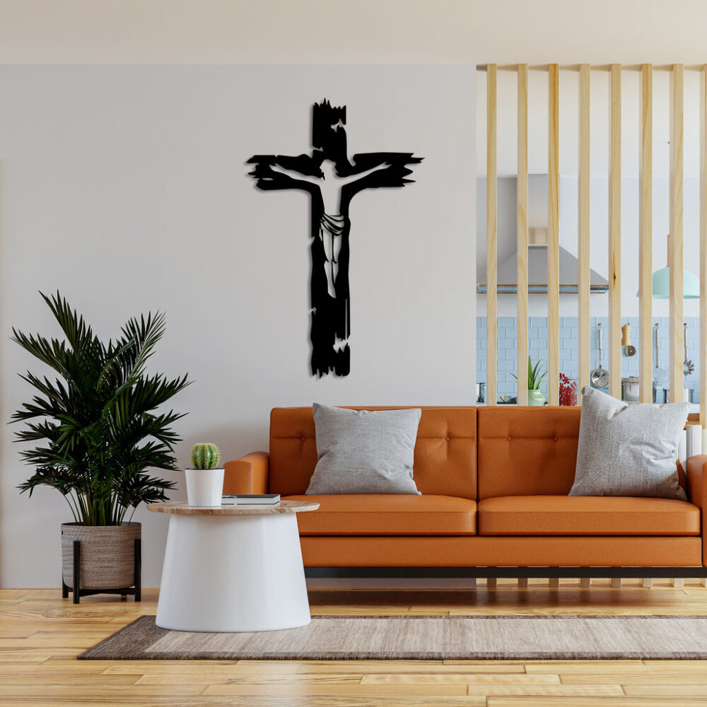 Crucifix Metal Wall Art6
