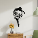 Dancing Girl Metal Wall Art2