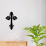 Designer Christian Cross Metal Wall Art4