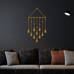 Dream Catcher Metal Wall Art3