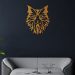 Elegant Cat Look Metal Wall Art4