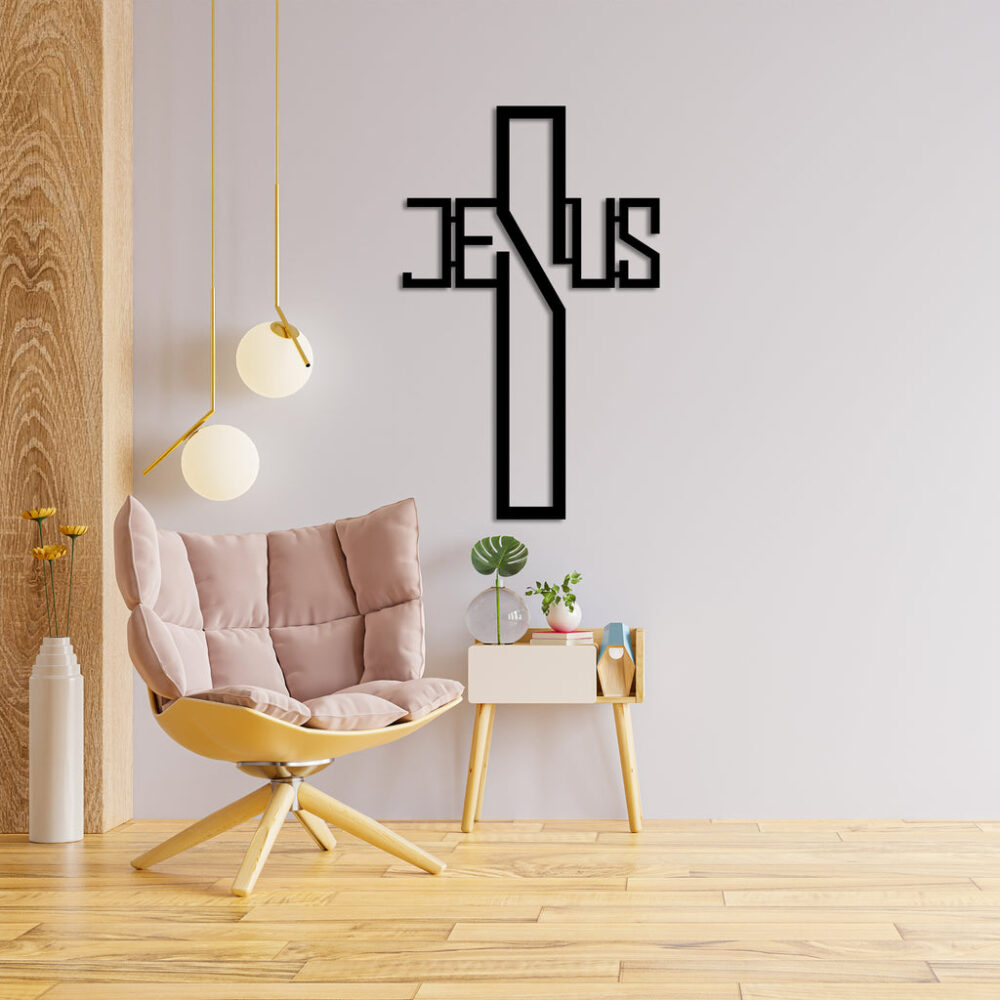 Jesus Cross Metal Wall Art4