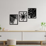 Leaf Sets Metal Wall Art