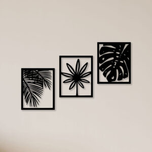 Leaf Sets Metal Wall Art1