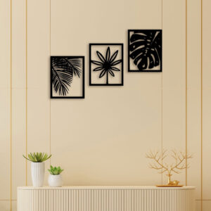 Leaf Sets Metal Wall Art4