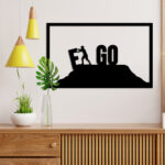 Let GO Your EGO Metal Wall Art6