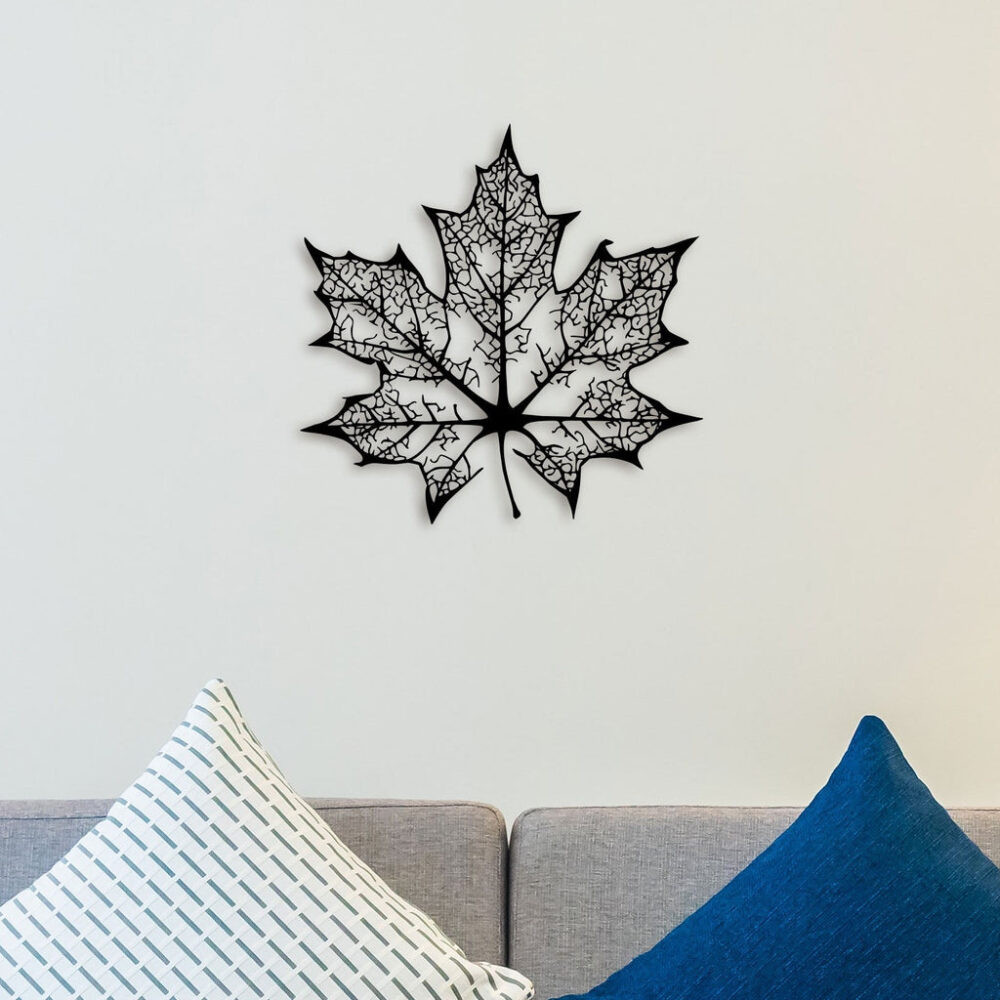 Maple Leaf Metal Wall Art2