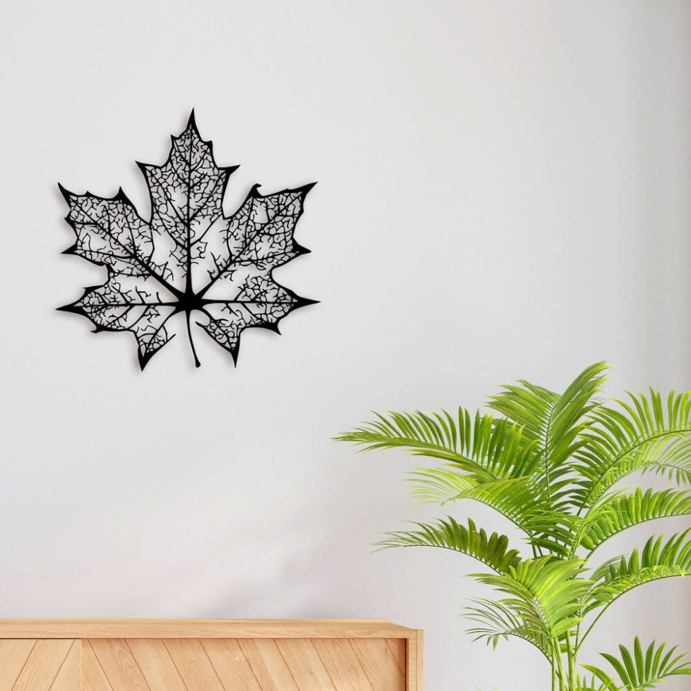 Maple Leaf Metal Wall Art3