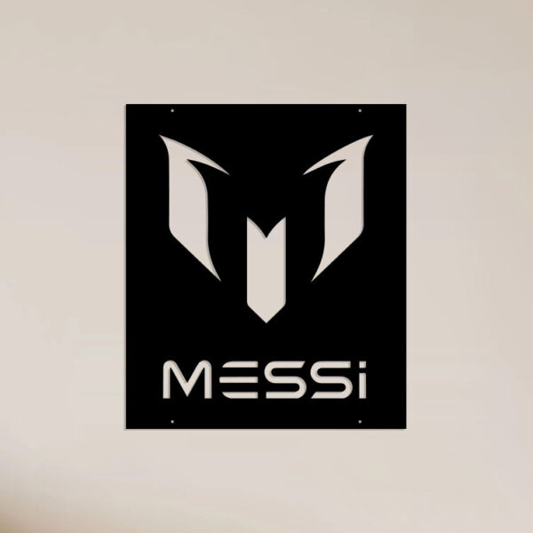 Messi Lover Metal Wall Art1