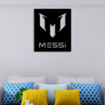 Messi Lover Metal Wall Art4