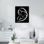 Mother Care Metal Wall Art1