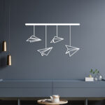 Paper Plane Metal Wall Art6