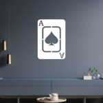 Playing Card Metal Wall Art4