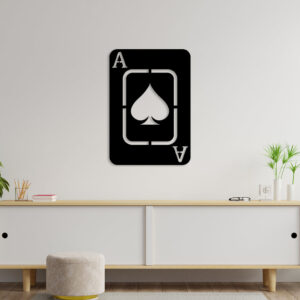 Playing Card Metal Wall Art5 1