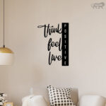 Positive Vibes Metal Wall Art2