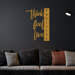 Positive Vibes Metal Wall Art4