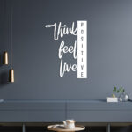 Positive Vibes Metal Wall Art7