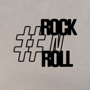 Rock N Roll Metal Wall Art1