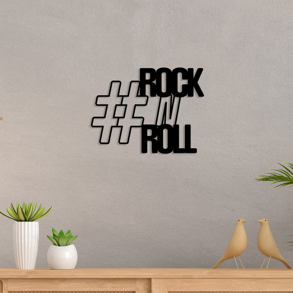 Rock N Roll Metal Wall Art4