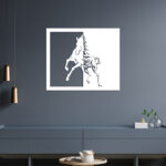 Running Horse Metal Wall Art6