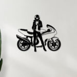 Sports Bike Metal Wall Art1