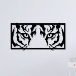 Tiger Eyes Metal Wall Art1