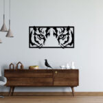 Tiger Eyes Metal Wall Art3